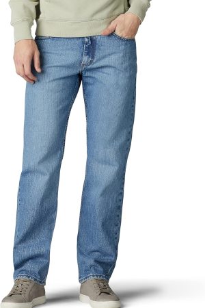 Men's Regular Fit Straight Leg Jean