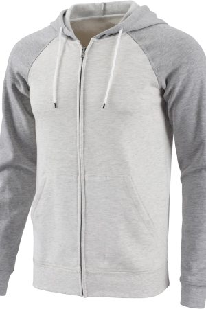 Mens Zip Up Hoodies Athletic Casual  Hoodie Classic Fit Jacket Midweight Cotton Drawstring with Pocket
